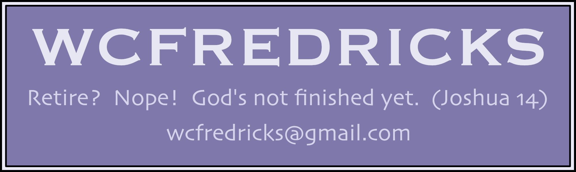 wcfredricks